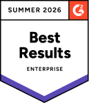 G2 Summer 2025 Best Results Enterprise badge