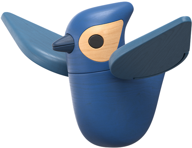 Jay, the Birdeye AI agent mascot
