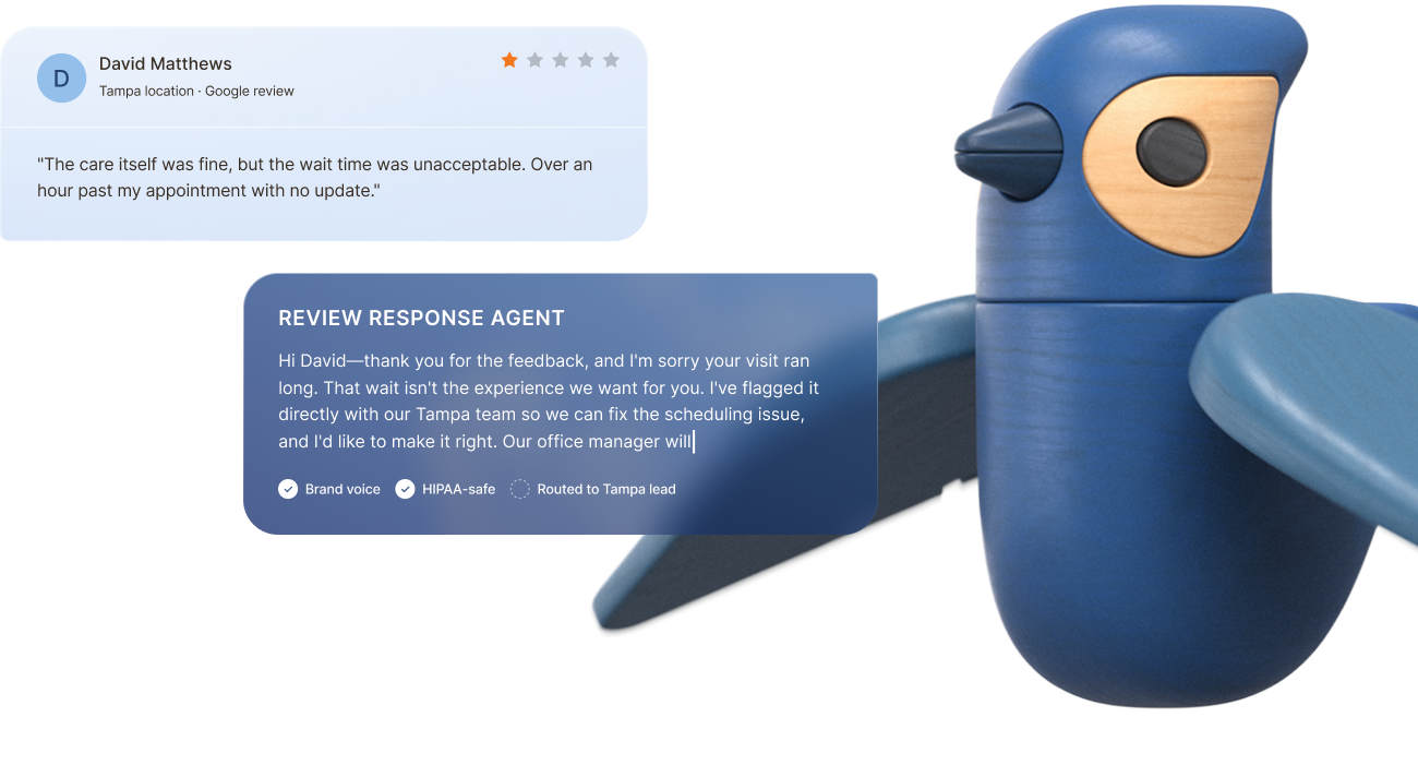Jay responds to every review
