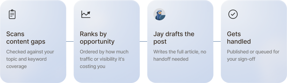 Jay responds to every review