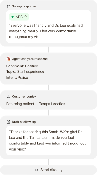 Review Ticketing Agent product preview