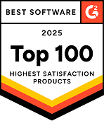 G2 Top 100 Highest Satisfaction Products 2026