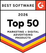 G2 Top 50 Marketing & Digital Advertising Products 2025