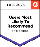 Users Most Likely To Rec. - ENT