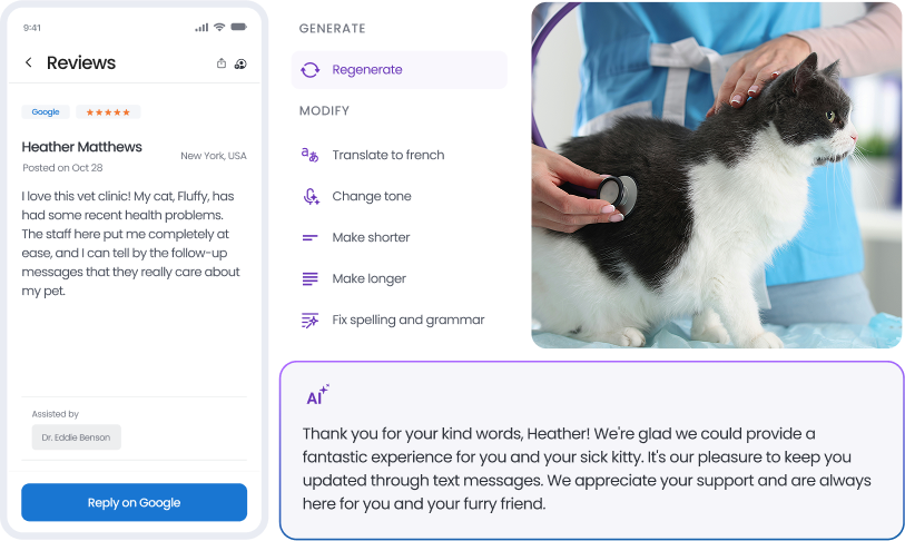 Save time with AI