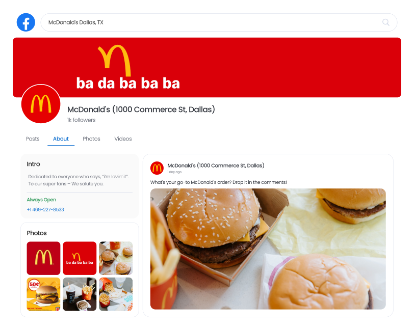 Facebook Business Pages