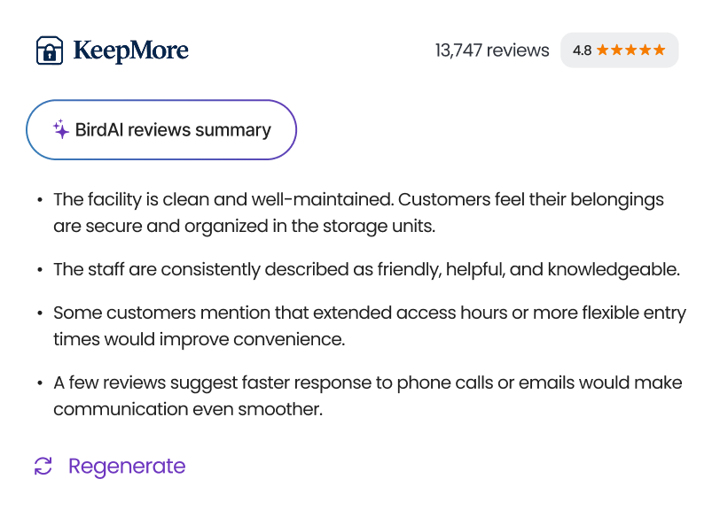 AI-Generated Review Summaries