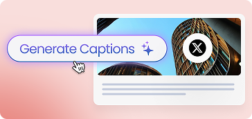 X / Twitter Caption Generator