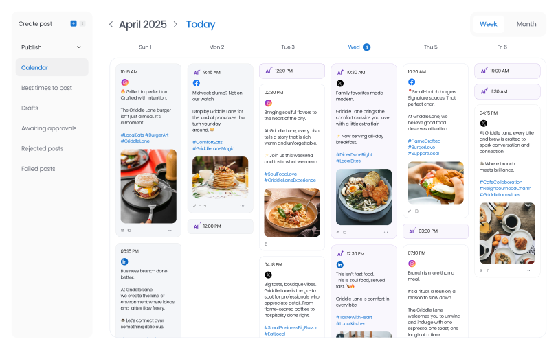 Social Publishing Agent