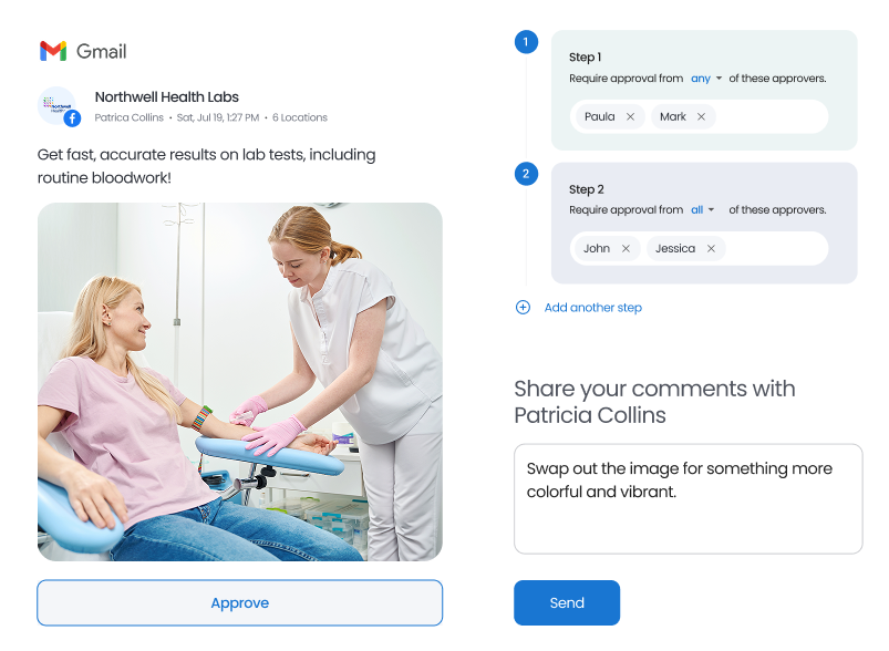 Approval workflows