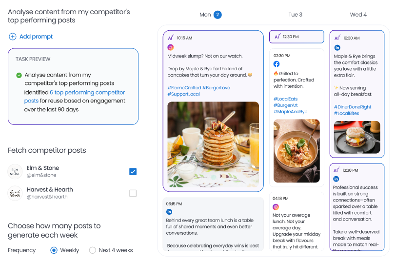 Social Publishing & Calendar