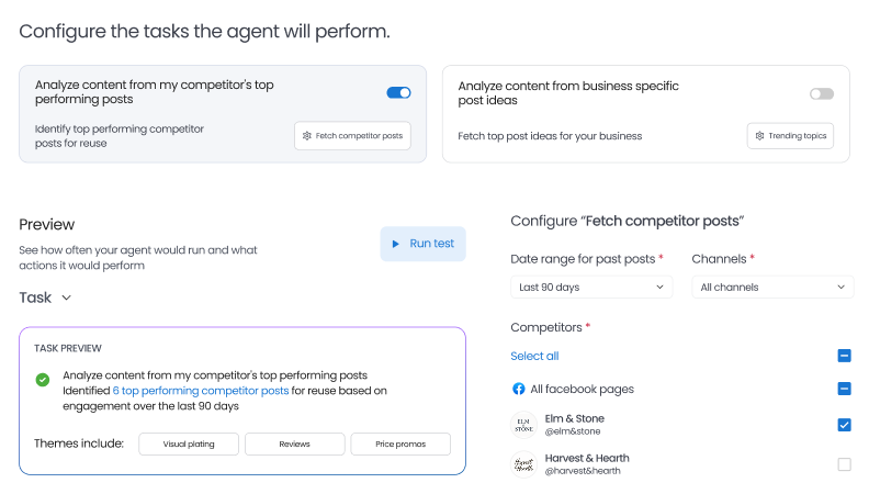 Content themes