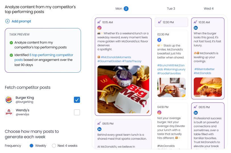 Social Publishing & Calendar