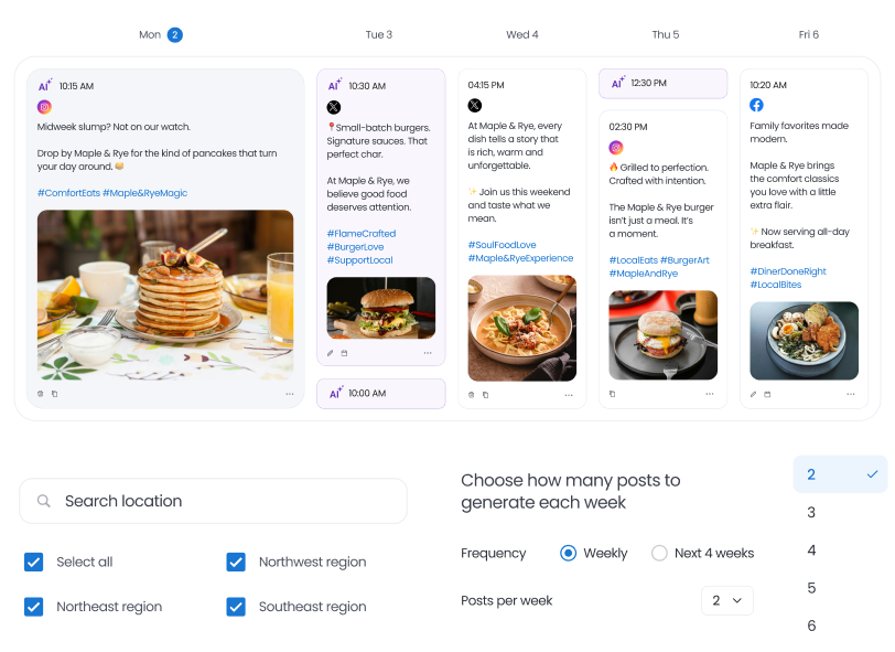 Social Publishing & Calendar
